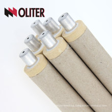 Oliter high reflective type b s r fast expendable disposable thermocouple tips for molten steel